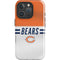 NFL Chicago Bears White Striped iPhone 16 Pro Impact Case